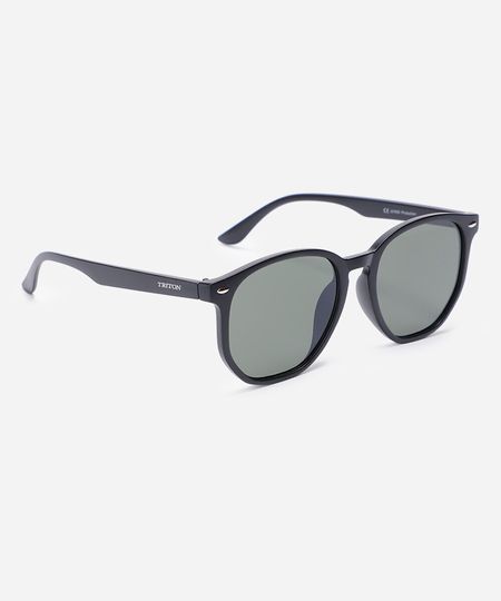 óculos de sol redondo triton preto UNICO óculos de sol redondo triton preto UNICO