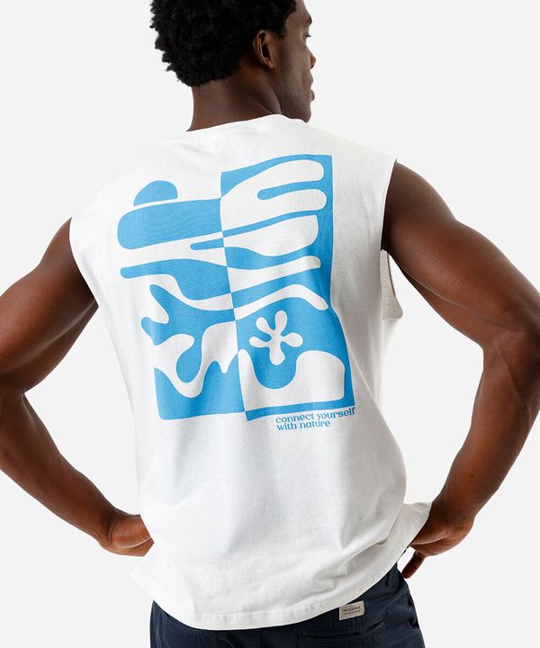 regata masculina machão conect nature off white PP