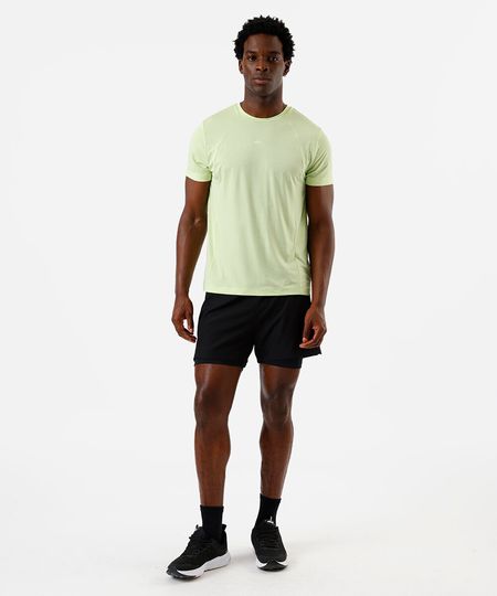 short masculino esportivo ace com bermuda de compressão preto G short masculino esportivo ace com bermuda de compressão preto G