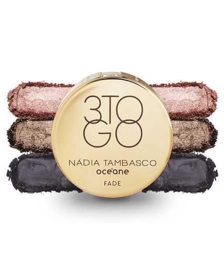 trio de sombras océane by nádia tambasco 3 to go palette fade UNICO trio de sombras océane by nádia tambasco 3 to go palette fade UNICO