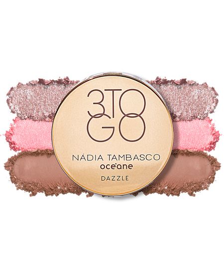 trio de sombras océane by nádia tambasco 3 to go palette dazzle UNICO trio de sombras océane by nádia tambasco 3 to go palette dazzle UNICO