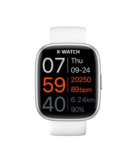 relógio unissex x-watch smartwatch xswuqpi007apxbx branco UNICO