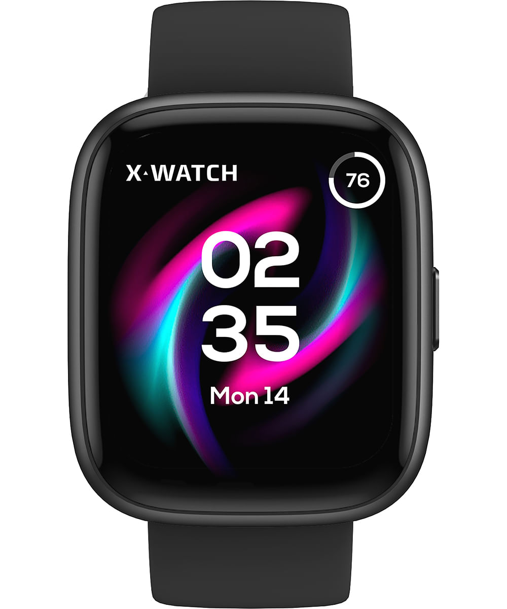 relógio masculino x watch smartwatch xswuqpi001a pxpx preto
