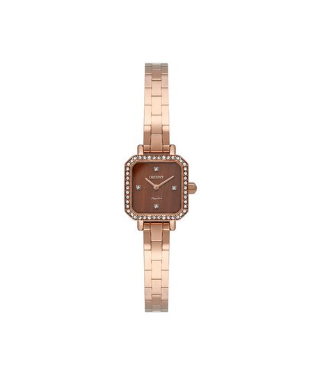 relógio feminino orient analógico lrss0010 n1rx rosa UNICO