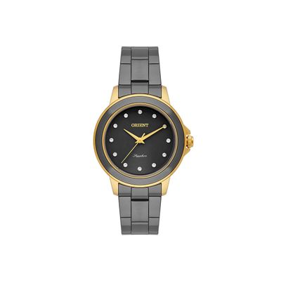 relógio feminino orient analógico ftsk0006 g1gx dourado