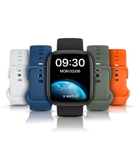 kit relógio unissex smartwatch xswuqpi010a pxrx preto UNICO kit relógio unissex smartwatch xswuqpi010a pxrx preto UNICO