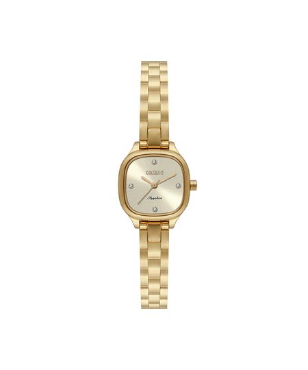 relógio feminino orient analógico lgss0071 c1kx dourado UNICO