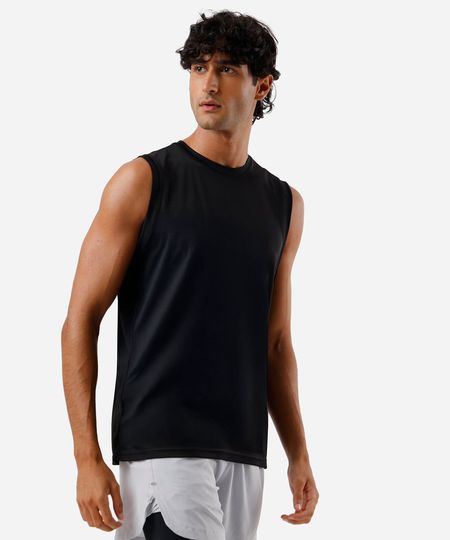 regata masculina esportiva ace de poliamida preta G regata masculina esportiva ace de poliamida preta G