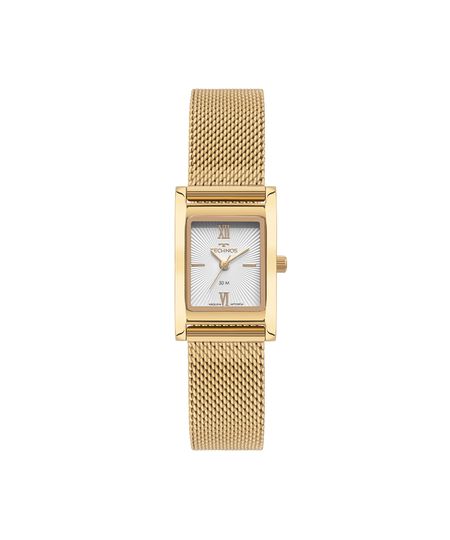 relógio feminino technos analógico 2035nde 1k dourado UNICO