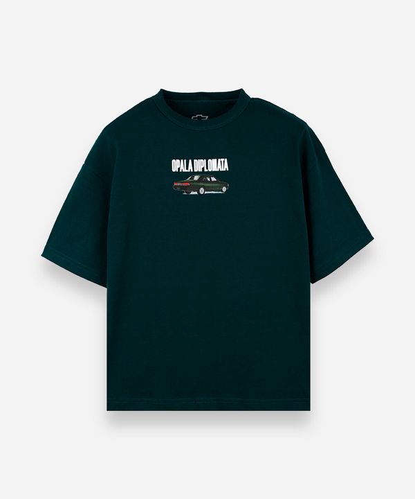 camiseta infantil opala diplomata verde 10
