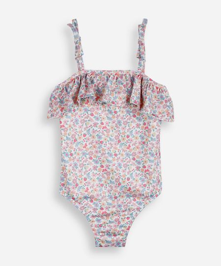 maiô infantil com laços floral colorido 8 maiô infantil com laços floral colorido 8