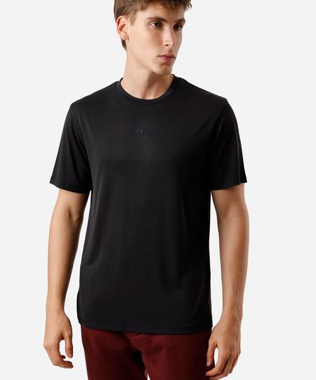 camiseta masculina manga curta preta M