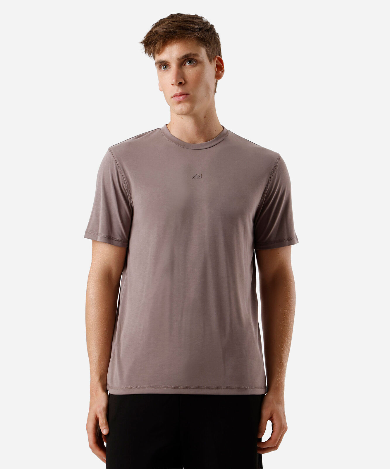 camiseta masculina manga curta ace cinza