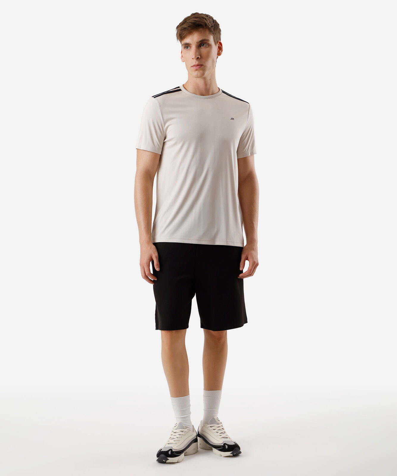 bermuda masculina esportiva ace preta