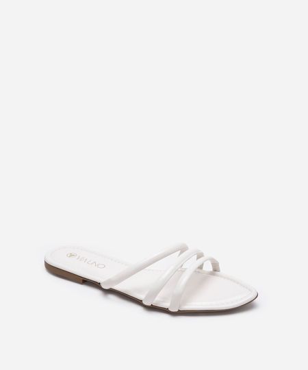 rasteirinha bico fino via uno off white 35