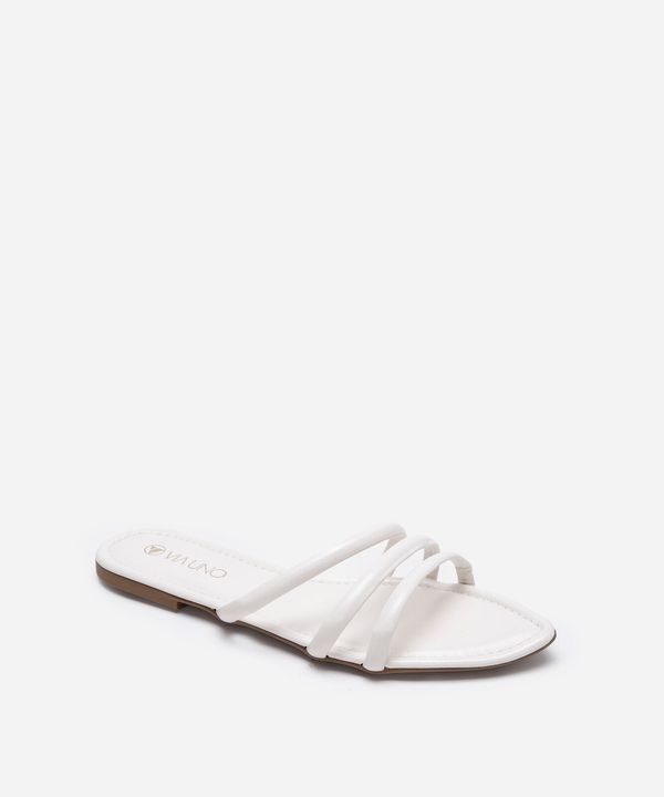 rasteirinha bico fino via uno off white 35