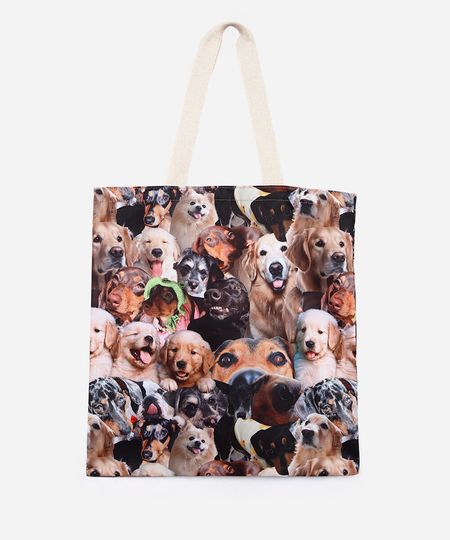 ecobag cachorros colorida UNICO ecobag cachorros colorida UNICO