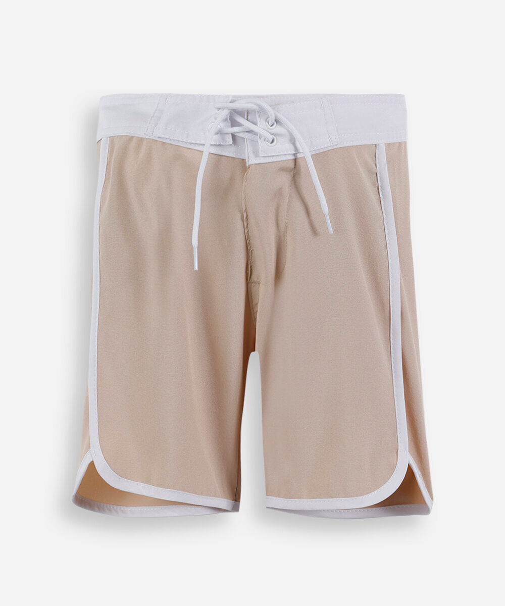 Vista 2 short boardshort infantil C&A Preto C&A Preto