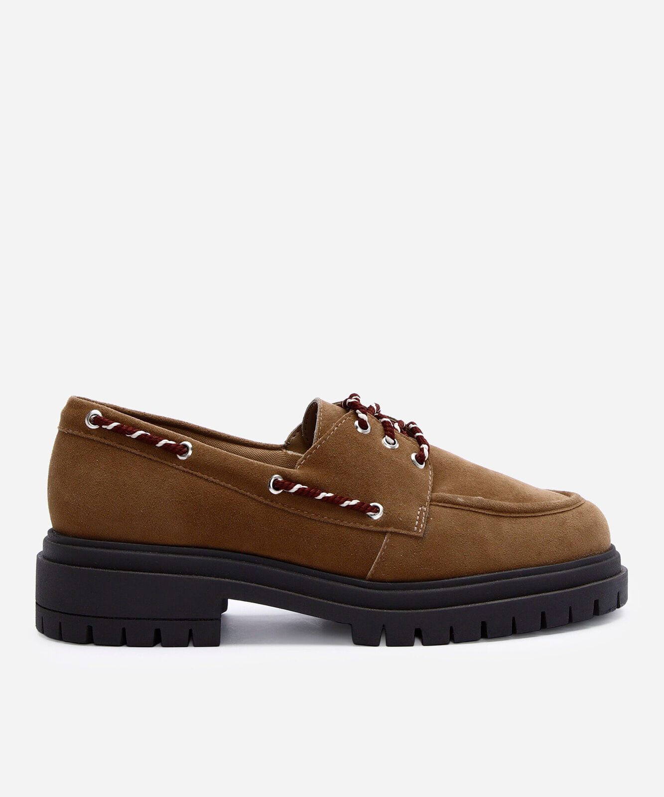 mocassim texturizado tratorado bege