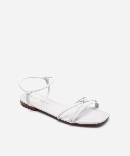 rasteirinha via uno calce fácil off white 35