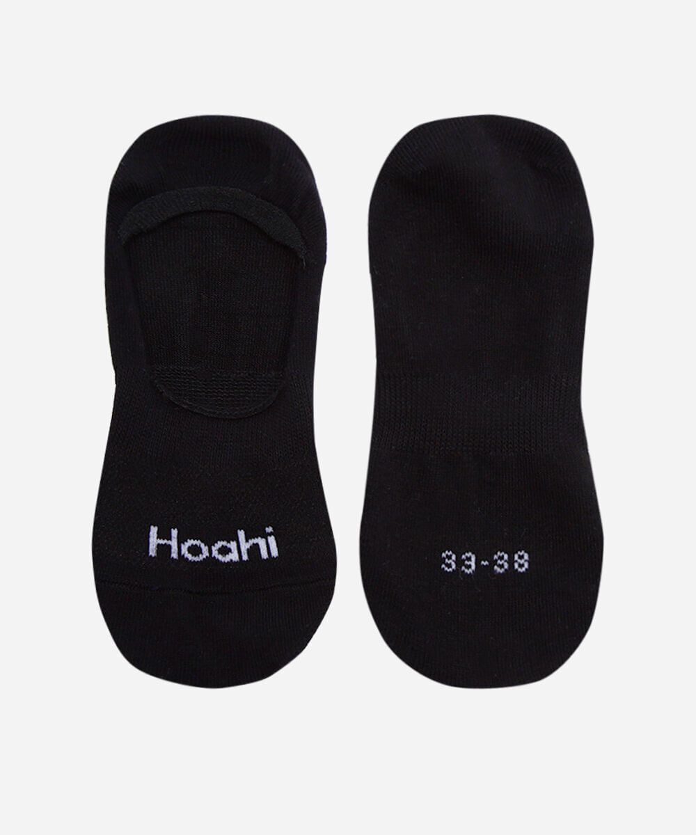 kit de 2 pares de meias invisíveis preto