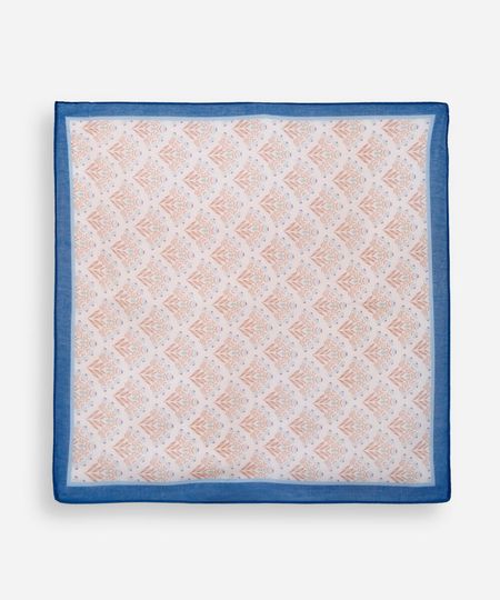 lenço quadrado étnico colorido UNICO lenço quadrado étnico colorido UNICO