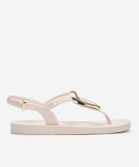 Sandália feminina fancy zaxy off white 38
