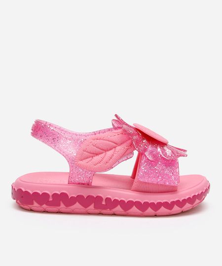 sandália infantil margarida zaxy rosa 20