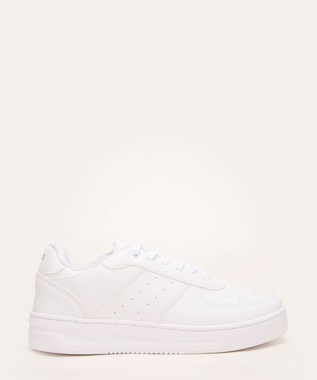 tênis casual cano baixo ace branco 34 tênis casual cano baixo ace branco 34