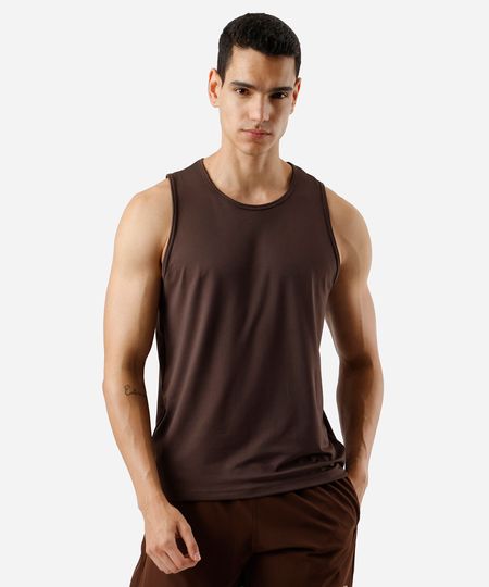 regata masculina esportiva ace marrom P regata masculina esportiva ace marrom P