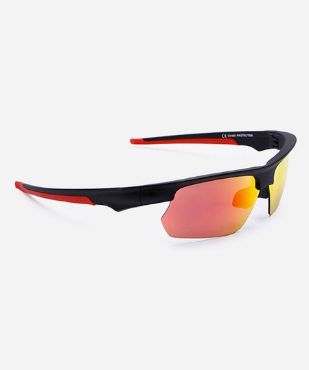 óculos de sol esportivo ace unissex preto UNICO óculos de sol esportivo ace unissex preto UNICO