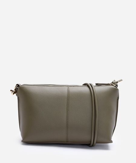 bolsa crossbody alça dupla verde UNICO bolsa crossbody alça dupla verde UNICO