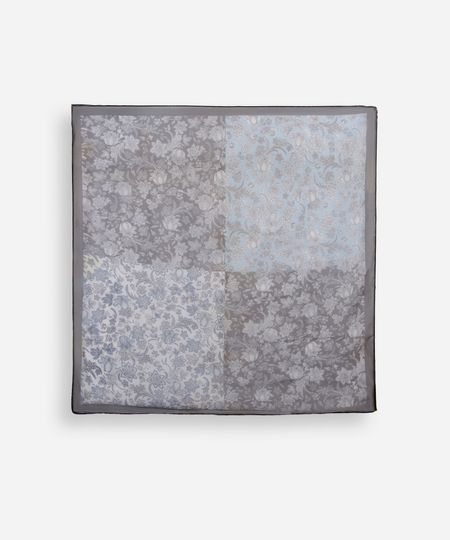 lenço feminino paisley azul UNICO