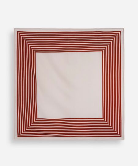 lenço feminino listrado vinho UNICO lenço feminino listrado vinho UNICO