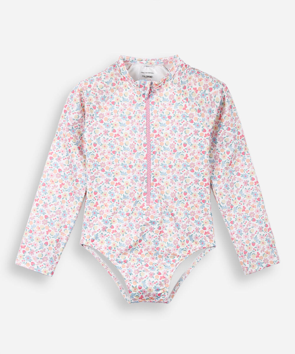 maiô infantil full print liberty colorido