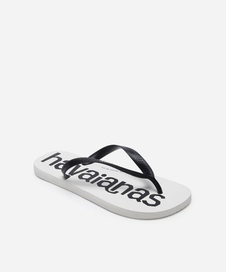 chinelo masculino logo mania off white 37-38 chinelo masculino logo mania off white 37-38