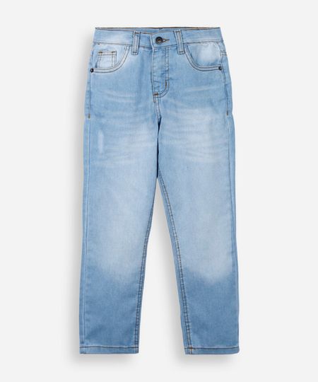 calça infantil skinny jeans azul 8