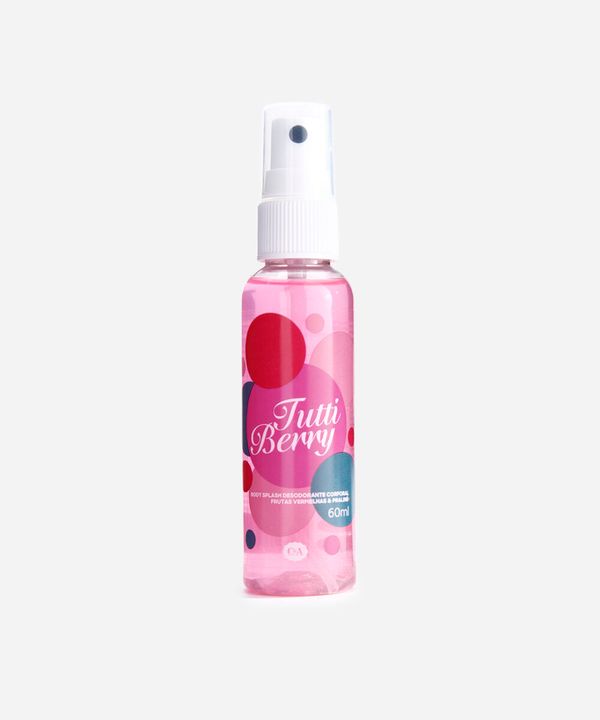 body splash mini tutti berry 60ml 60 ML