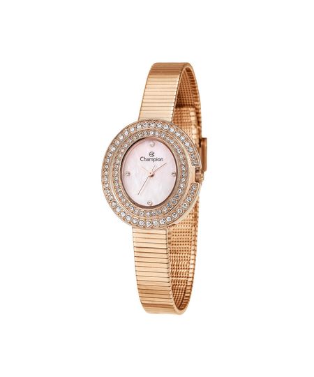 relógio feminino champion analógico cf25910i rosa UNICO relógio feminino champion analógico cf25910i rosa UNICO