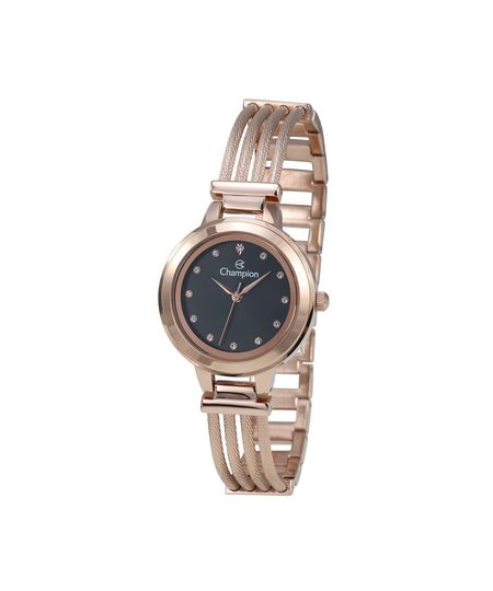 relógio feminino champion analógico cf26115p rosa UNICO