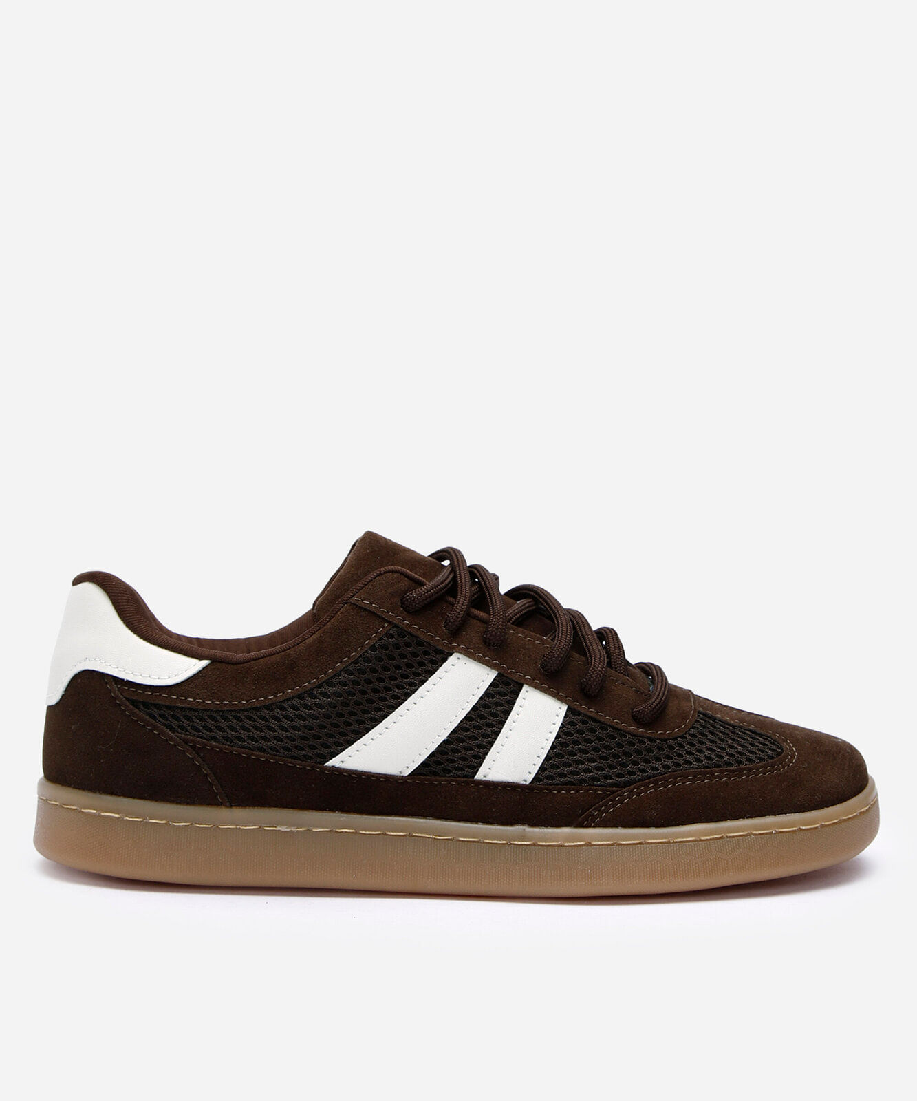 tênis casual feminino ace marrom