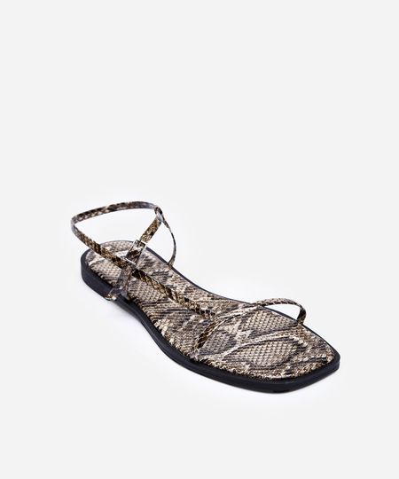 rasteirinha tira fina animal print mindset colorida 34 rasteirinha tira fina animal print mindset colorida 34