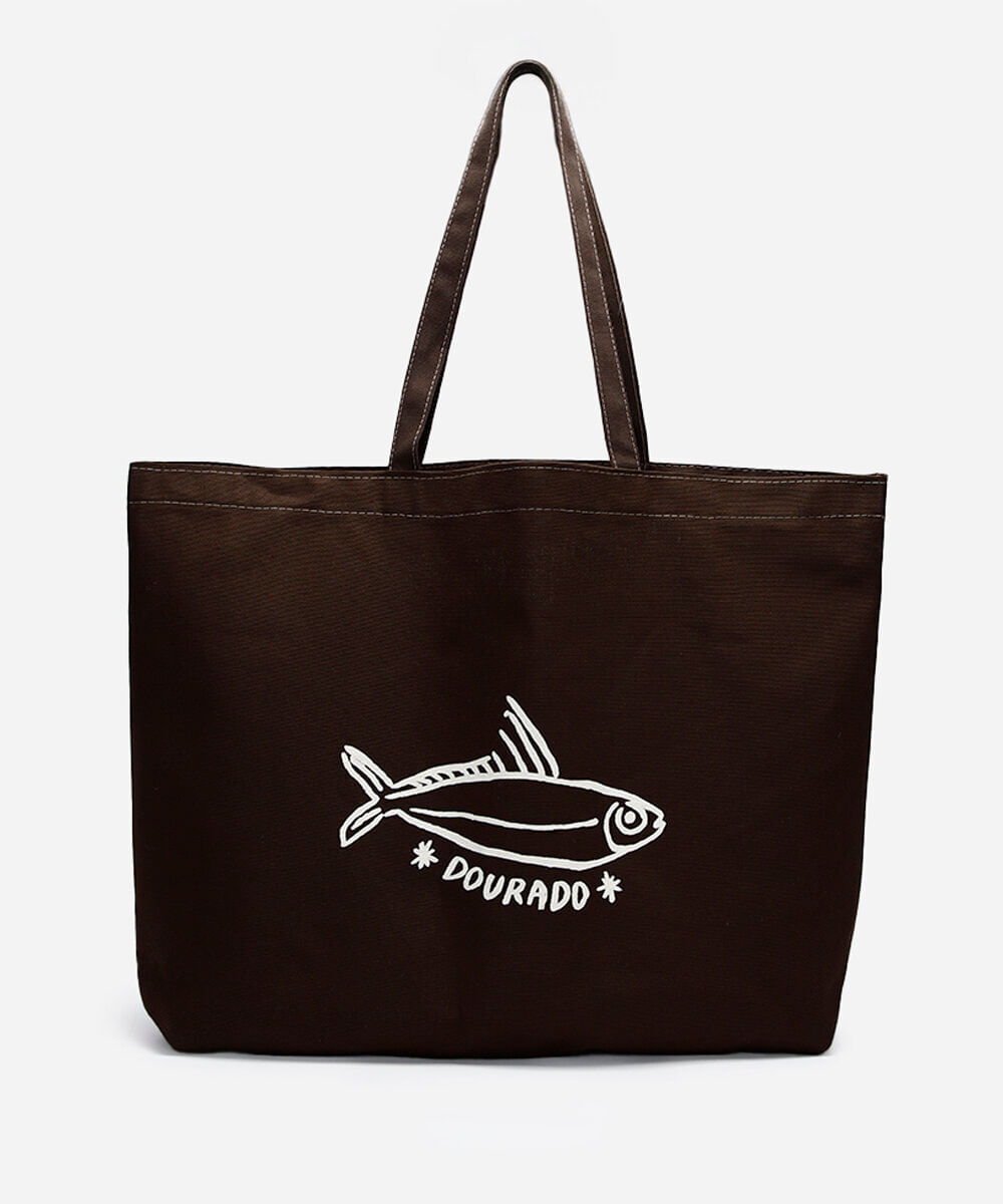 bolsa feminina tote dourado marrom