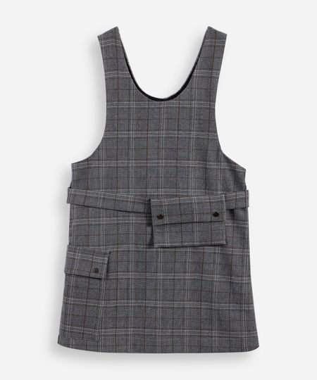 salopete infantil com pochete xadrez colorido 6 salopete infantil com pochete xadrez colorido 6