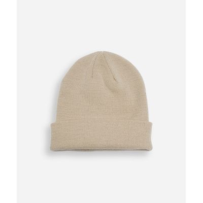 gorro masculino básico bege