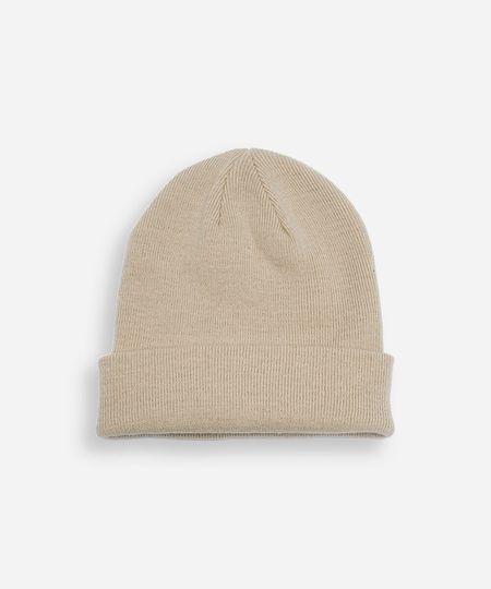 gorro masculino básico bege UNICO gorro masculino básico bege UNICO