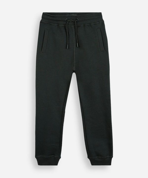calça jogger infantil de moletom verde 4