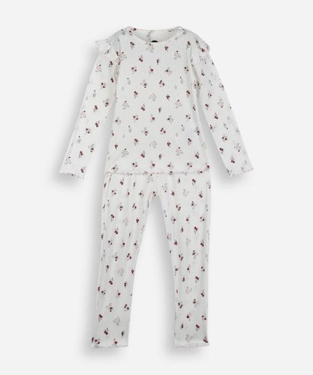 pijama infantil de manga longa liberty off white 6 pijama infantil de manga longa liberty off white 6
