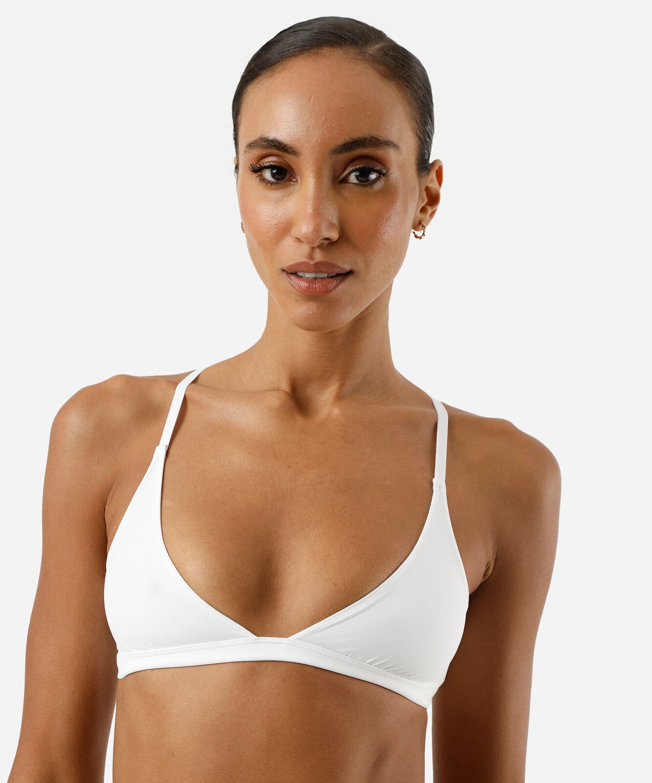 sutiã triângulo feminino sem bojo off white