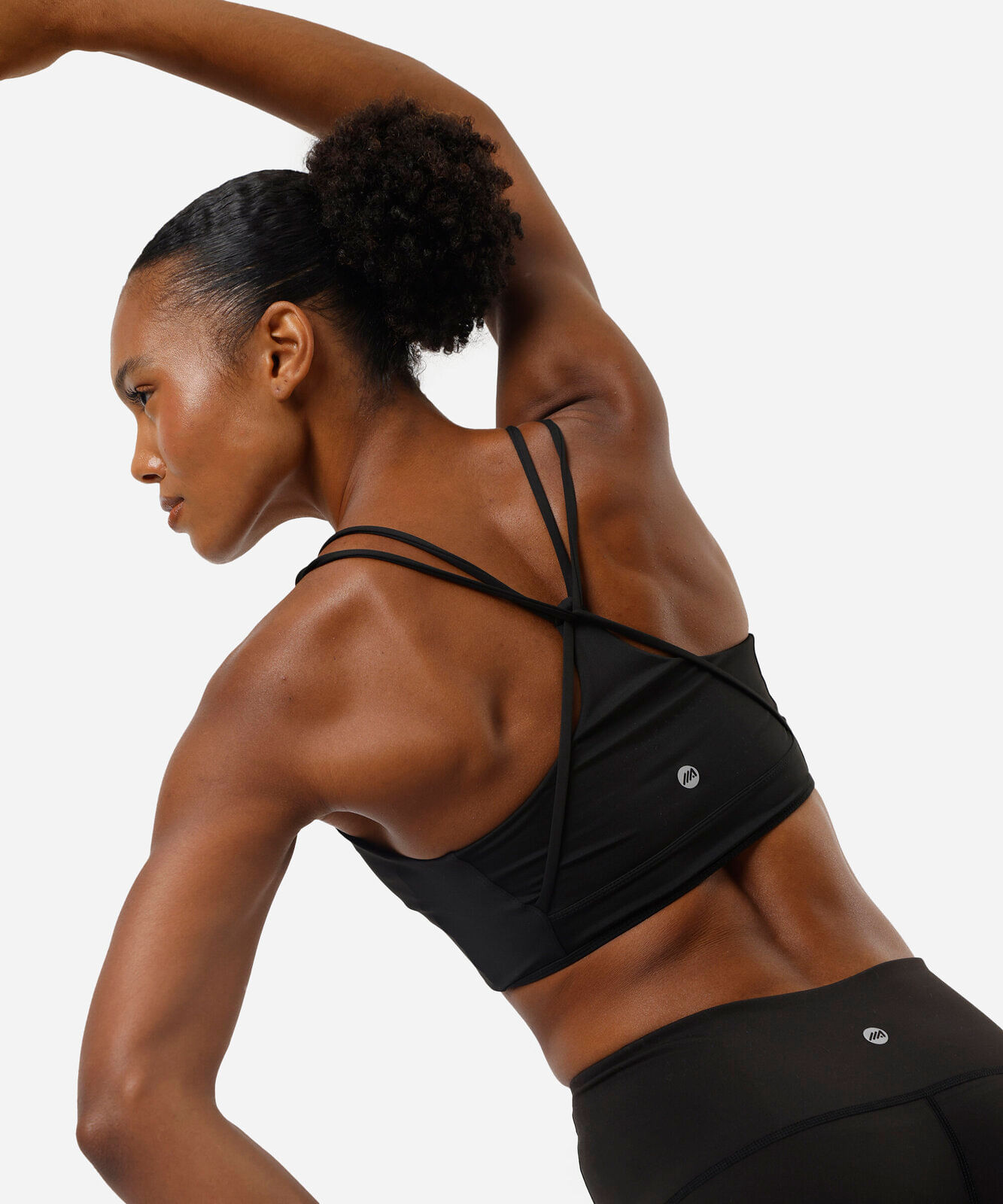 top feminino com bojo esportivo preto